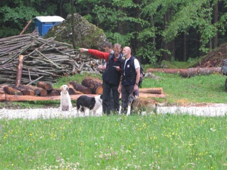 Preizkus vodnikov reševalnih psov GRZS - 2011
